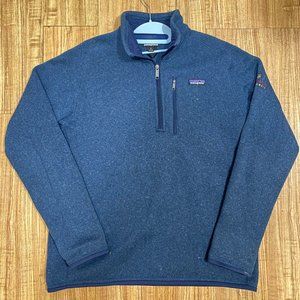 Patagonia Better Sweater 1/4 Zip Blue